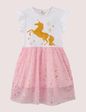 Unicorn Star Tulle Dress - Bebehanna