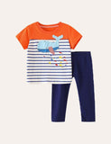 Whale Printed Set - Bebehanna